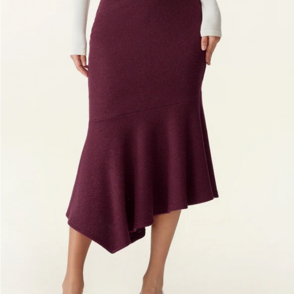 OGL Shimmering Tinsel Asymmetrical Mermaid Skirt